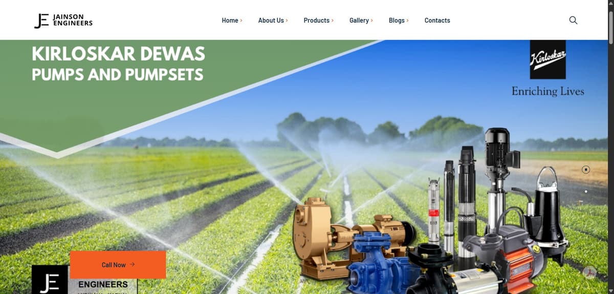 Jainson Engineers Website